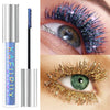 1pc Diamond Shine Waterproof Volume Curl Mascara Glitter Snow Effect,Smudge-proof  Eye Makeup for All Skin Types Women Cosmetics