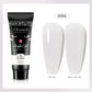 15ml Solid Extension Gel Nail Build Poly Nail Acrylic Gel Crystal Naked Color UV LED Polish Gel For Extend Nail Quick Extension