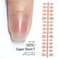 30Pcs Matte Nude Fake Nail Fashion Press on Quick Extension Wearable False Nails Simple Full Cover Nail Tips Manicure Nail Art