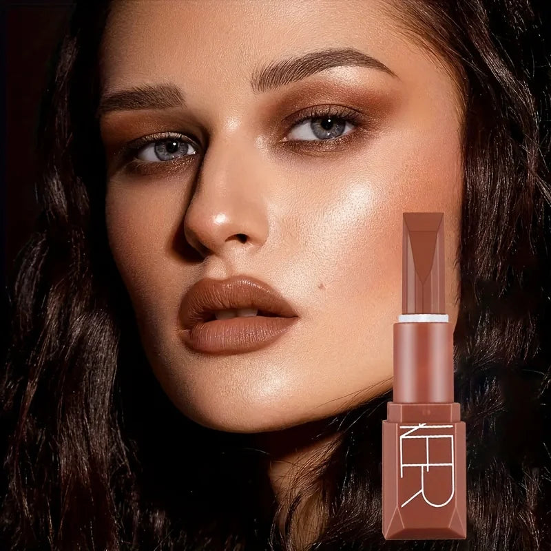 Luxury Velvet Matte Lipstick, Long Lasting Waterproof Lip Color, Non-Fading Smooth Lip Makeup Gift for Women