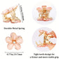 6pcs 3pcs 1pc Kids Women Girls Flower Shaped Hair Grab Clips, Faux Pearl Decorative Hair Barrettes Hair Decoration Accessories