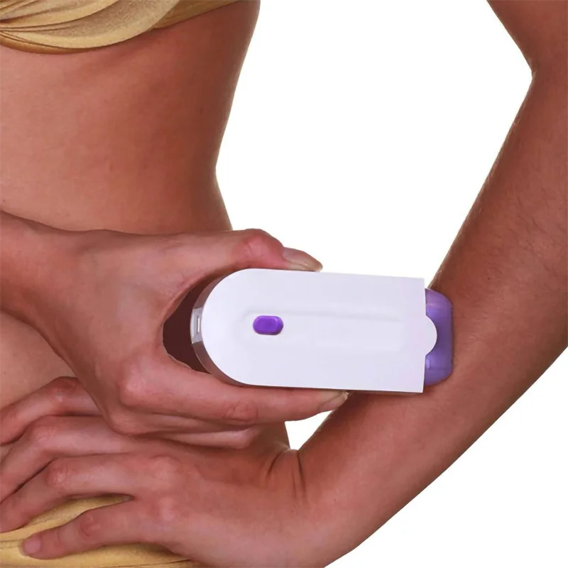 Body Blue-Light Epilator & Induction Electric Hair Remover for Women – Rotary Automatic Shaver for Face, Legs & Sensitive Areas