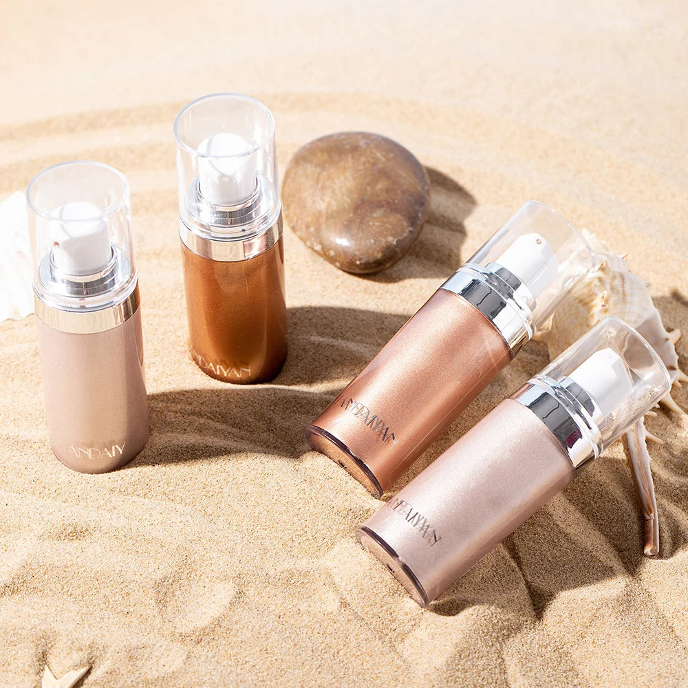 HANDAIYAN Face Highlighter Lotion Summer Beach Sexy Full Body Glow Body Highlighter