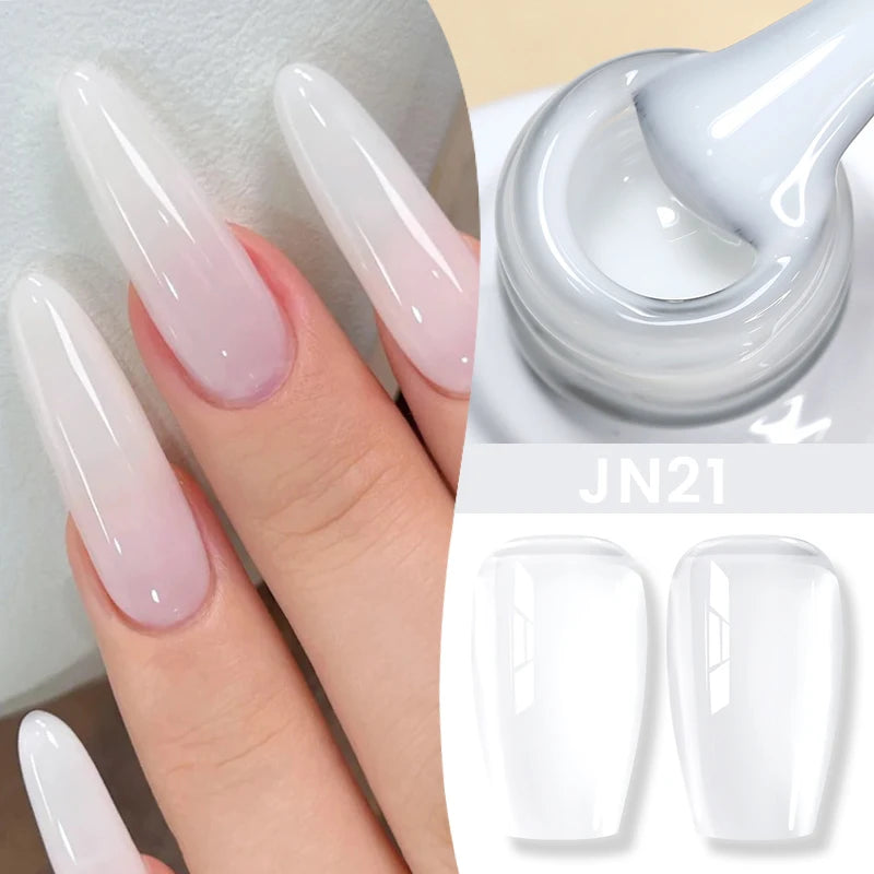 BORN PRETTY 10ml Flow Light White Cat Magnetic Gel Nail Polish Ultra Shine Soak Off UV Gel Mirror Glass Bead Gel Nail Art