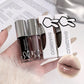 NEW Water Glazed Mirror Lip Gloss Makeup Crystal Nude Jelly Moisturizing Lip Glaze Long Lasting Black Liquid Lipstick Cosmetics