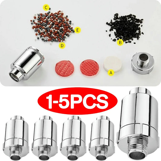 Activated Carbon Filtered Showers Head Easy Installation Shower Water Purifier Detachable Remove Impurities Bathroom Accessories