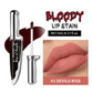 Lip Stain Kiss of Death Bloody Gothic Matte Long Lasting Waterproof Change of Black Vampire Halloween Cosplay Makeup