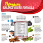 Vitamin C, Vitamin E Supplement, Blood Sugar Complex, Supports Heart Health, Overall Health and Immune System, 60 Capsules