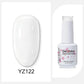 Clou Beaute 15ml Red Black White Green Neon Gel Nail Polish Base Top Coat Velvet Top 400 Colors Semi Permanent Gel Nail Varnish