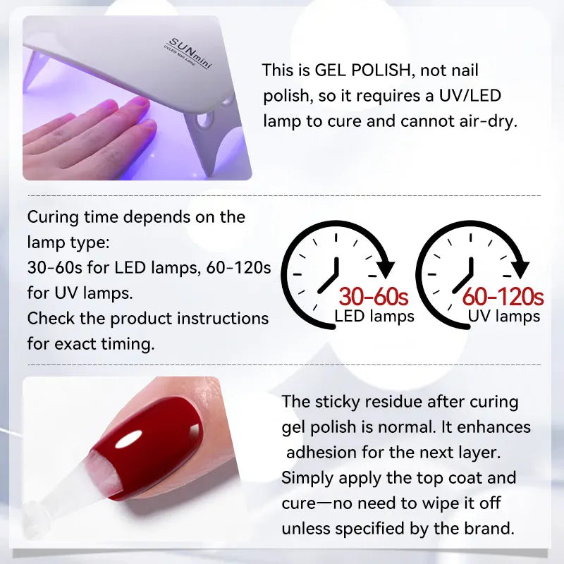 LILYCUTE Nail Gel Set 6W LED Lamp Full Manicure Set Vernis Semi Permanent Quick Extension Nail Kit Gel Set For Nails Tool Kit