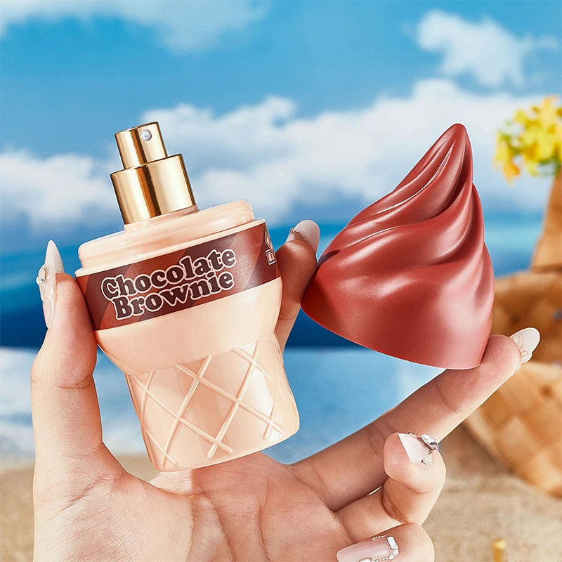 60ml Ice Cream Sweet Women's Perfume Long-lasting Fresh Vitality Floral Fragrance Eau De Toilette Charming Date Fragrance Spray
