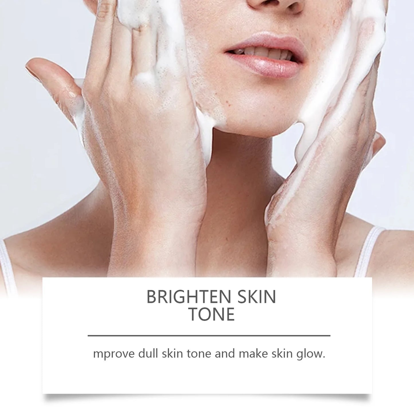 Rice Water Face Wash Deep Cleaning Moisturizing Brightening Rejuvenation Oil Control Sooth Facial Cleanser Foam Korean Skin Care