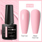 MEET ACROSS Pink Red Cat Eye Gel Nail Polish 7ml Jelly Amber Cat Magnetic Gel Nail Soak Off UV LED Semi Permanent Gel Nail Art