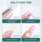 Nailpop Soft Nail Tips Gel SUMMER WINTER EDITION with Vitamin E Formula for Press on Nails Strong Hold and Beautiful Nails 20g