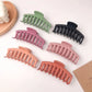 2025 Korean Solid Big Hair Claws Elegant Frosted Acrylic Hair Clips Hairpins Barrette Headwear for Women Girls Hair Accessories