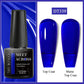 MEET ACROSS 7ml Purple Nail Gel Polish Semi Permanent Nail Art For Nails Decoration UV LED Painting Gel Varnish Nail Supplies
