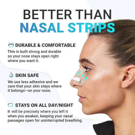 Nasal Breathing Dilators Starter Kits Anti-snoring Nose Breathe Strips Magnetic Nose Strips Increase Sports Air Improve Sleeping