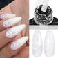 MEET ACROSS 7ml Rubber Base Gel Glitter Nude Pink White 2 In 1 Gel Nail Polish Nail Art Varnish For Nails Winter Autumn Manicure