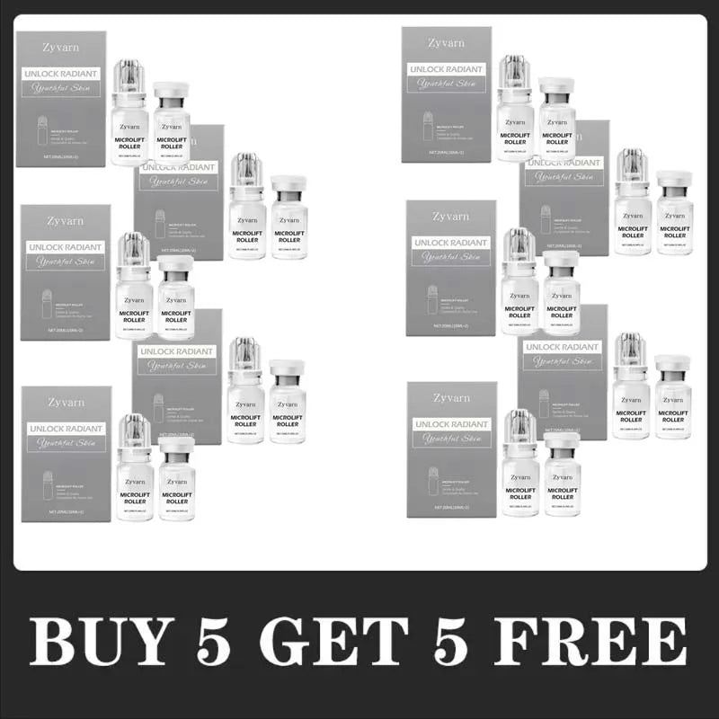 Radiant Flawless Skin Micro Infusion Serum Kit - At Home Facial System Beauty Tool Skin Care for Face | 0.25MM Needle