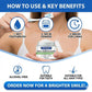 With Hydroxyapatite10%-Infused Winter Whitening Tooth Powder: Enamel Repair, Deep Cleaning & Long-Lasting Fresh Breath