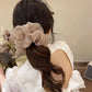4/5Pcs Fashion Chiffon Scrunchies for Women Korean Silk Elastic Hair Ties Ponytail Holder Headwear Hair Accessories