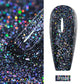 MEET ACROSS 7ml Glitter Gel Nail Polish Sparkly Sequins UV LED Soak Off Varnish For Manicure Semi Permanent Nail Art Gel Polish
