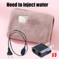Soft Plush Electric Hot Water Bottle Charging with EU/US/AU Plug for Winter Warmth and Pain Relief Winter Women's Gifts