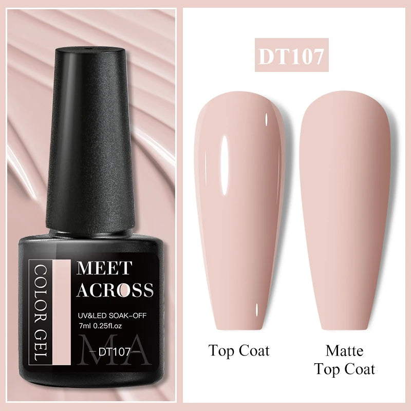 MEET ACROSS Pink Red Cat Eye Gel Nail Polish 7ml Jelly Amber Cat Magnetic Gel Nail Soak Off UV LED Semi Permanent Gel Nail Art