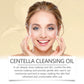 Centella Facial Care Combo Gentle Soothing Makeup Remover Oil Centella Cleanser Centella Serum Set for Sensitive Skin Daily Care