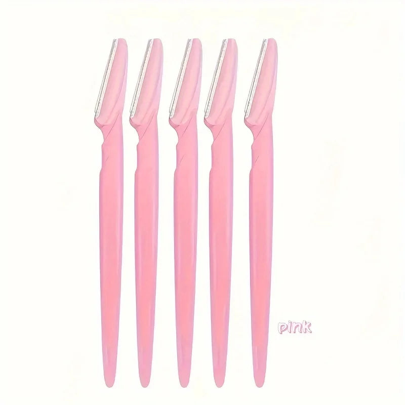 3/5/6/12/24Pcs Multifunction Eyebrow Razor Kit - Precise Trimming, Shaping,Facial Hair Removal Tool with Easy Grip Handle