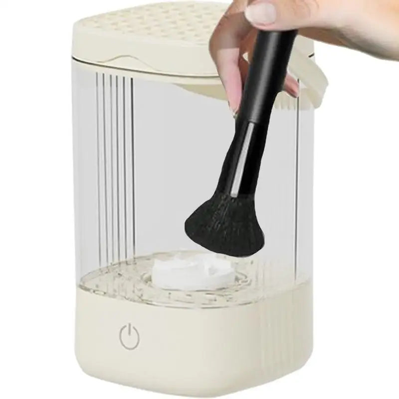 Makeup Brush Cleaner Machine USB Brush Quick Drying Cleaning Storage IP65 Waterproof 7000 Rpm Makeup Cleaner For Brushes Cleaner