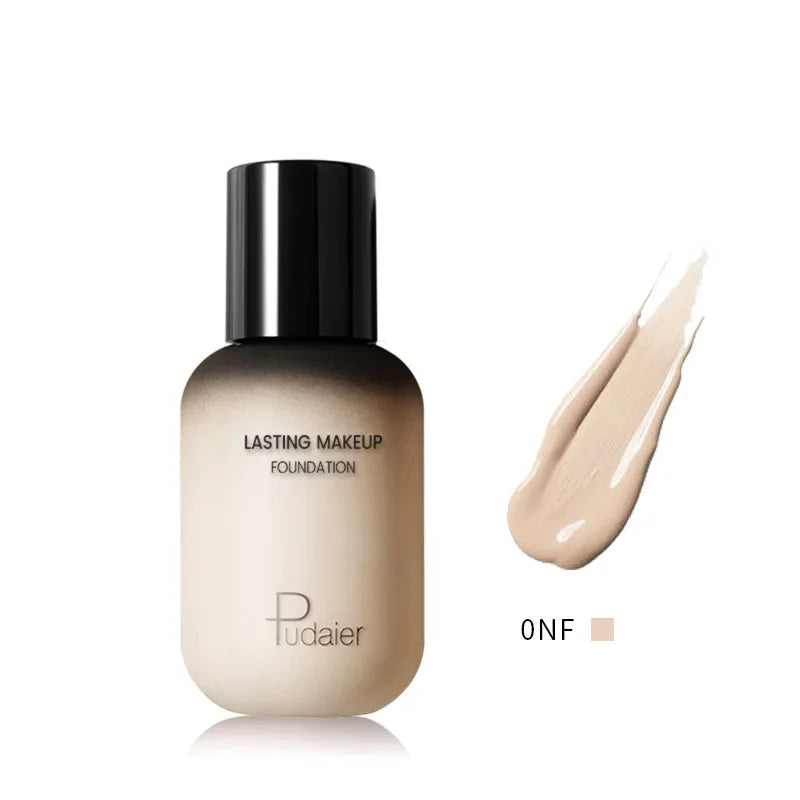 Face Foundation Makeup Base Cream Mineral Full Coverage Concealer No Cracking No Drying Waterproof Face Corrector