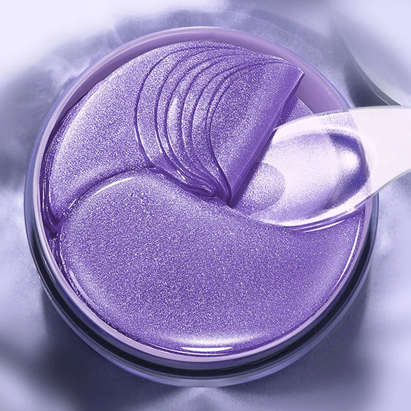 60pcs SADOER Grape Eye Mask Anti Dark Circles Removal Eyes Bags Moisturizing Firming Eye Patches Eyes Skin Care Products