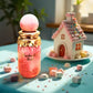 Paris Corner Marshmallow Blush EDP Gourmand Marshmallow Strawberry Perfume Women Long-Lasting Sweet Scent Fragrance 3.4 Fl Oz