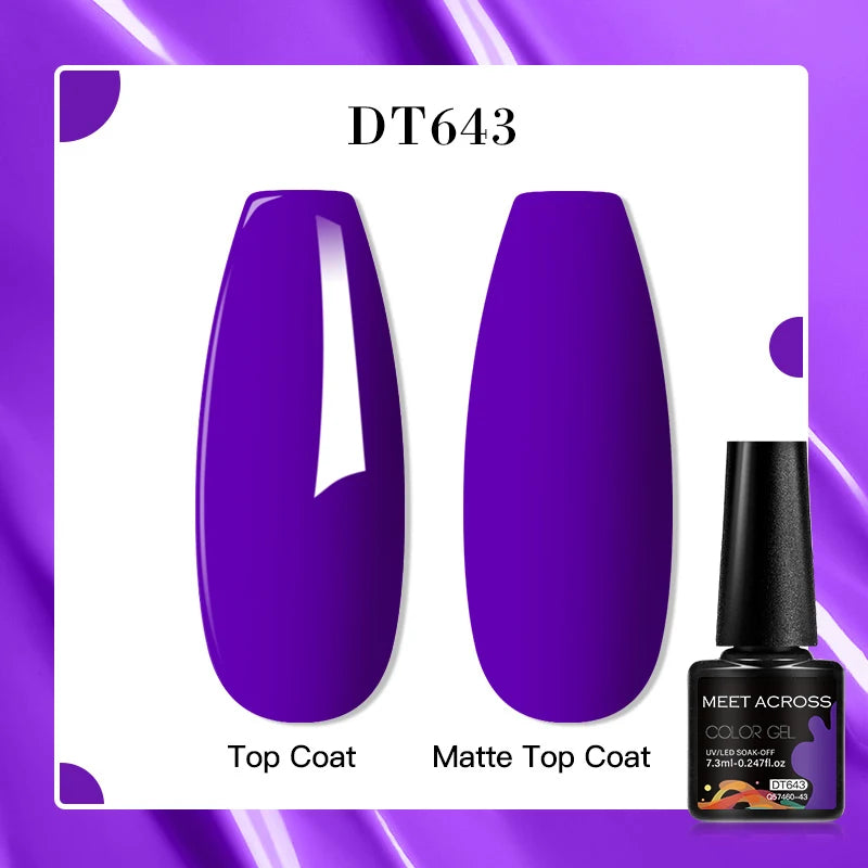 MEET ACROSS 7ml Golden Cat Magnetic Gel Nail Polish Dark Brown Red Green Christmas Nail Art Varnish Winter Autumn For Nails