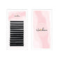 3D Clover Lashes W Shaped Volume False Eyelashes Fluffy Clover Hybrid Eyelashes W Curly Lash Extensions for Natural Makeup