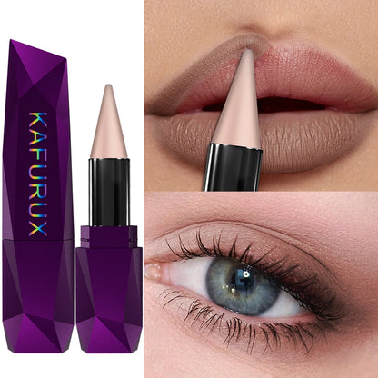 1-PCS Matte Lipstick – Non-Fading Brown Lipliner Pen, Contour Tint, Long-Lasting Waterproof Lip Makeup