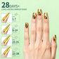 Nailpop Chrome Powder Top Coat High Gloss Top Coat Gel Nail Sealer Long Lasting Easy to Use UV Lamp Dip DIY Salon Art Designs