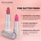 1PC Glitter Pearl, Various Shades, Cream Texture, Non-stick Cup, Sparkling Lipstick, Suitable for Christmas, Halloween Makeup
