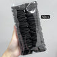 50PCS Colorful Ealstic Hair Rope Ponytail Hold Scrunchie Rubber Band  For Women Basic Nylon Hair Bands Elastic Seamless Girls