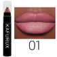 15 Colors Nude Velet Matte Lipstick Pencil Waterproof Long Lasting Red Brown Pink Lip Liner Pen Non-Stick Cup Makeup Lip Tint Pe