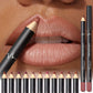 Waterproof Matte Lipliner Pencil – Red Contour Tint, Long-Lasting, Moisturizing Lips Makeup, 12 Colors