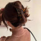 1pc Korean letter B arc grab clip high texture acetate hair clip sweet and versatile hair shark clip hair accessories
