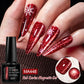 7ml Red Series Cat Magnetic Gel Nail Polish Sparkle Glitter Semi Permanent Nail Art UV Gel Varnish Manicure For Valentines Nails