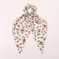 New Fashion Print Bow Scrunchies Hair Ribbon For Women Elastic Hair Band Girls Horsetail Hair Ties Hair Accessories