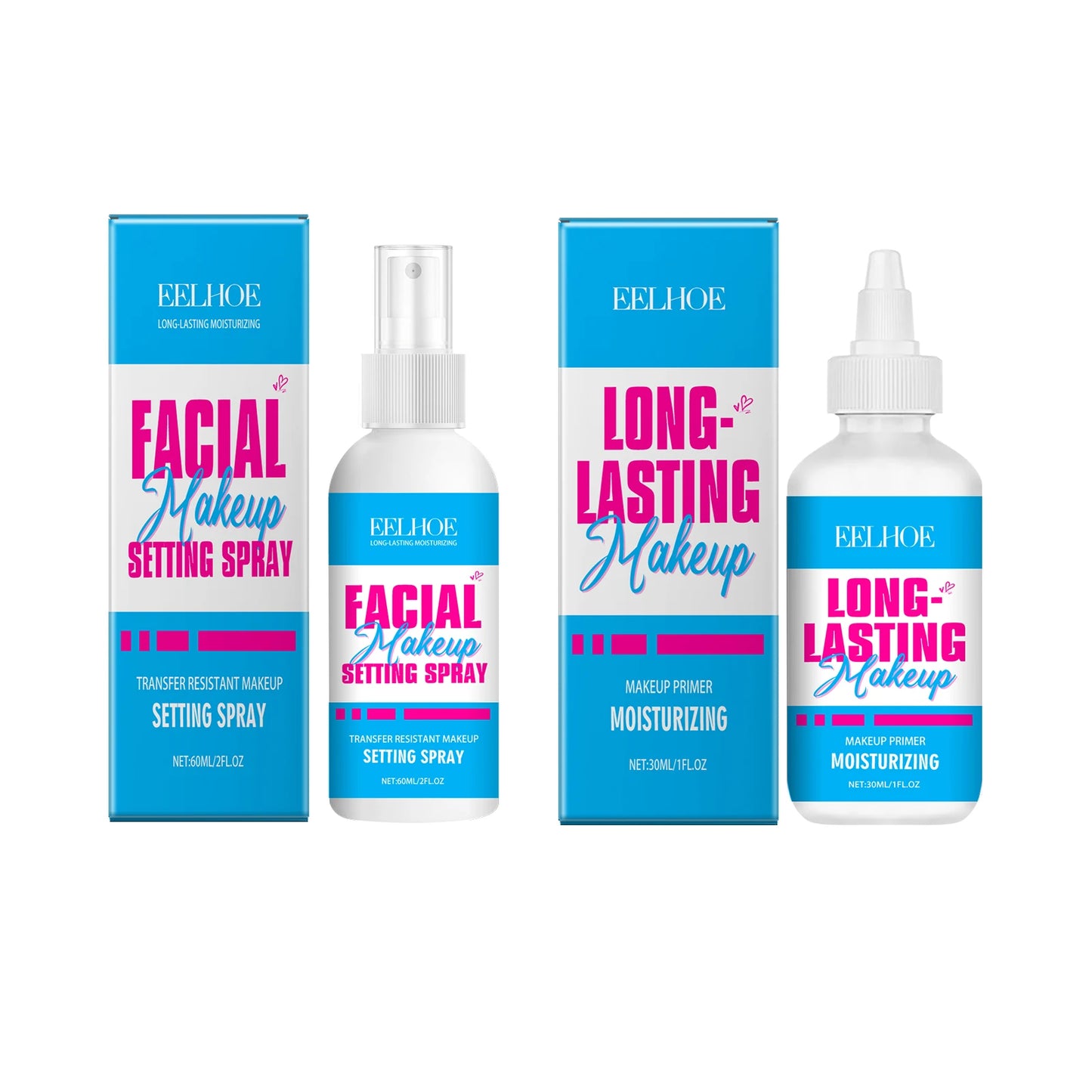 Moisturizing Setting Spray Waterproof Long Lasting Matte Natural Refresh Makeup Primer Oil Control Foundation Finishing Spray