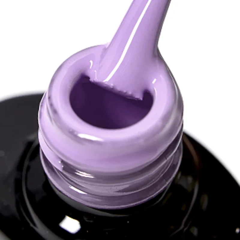 MEET ACROSS 7ml Purple Nail Gel Polish Semi Permanent Nail Art For Nails Decoration UV LED Painting Gel Varnish Nail Supplies