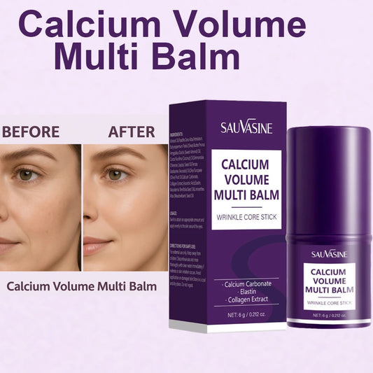 Calcium Volume Multi Balm for Smoothing Fine Lines Firms and Lifts Eye Skin Stick for Unisex Brightens& Moisturizes Skin
