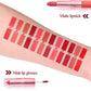 3 Color/Set Lipstick Sexy Lip Gloss 2 in 1 Lip Tint Waterproof Long-Lasting Moisture Red Lips Matte Lip Stick Makeup for Women