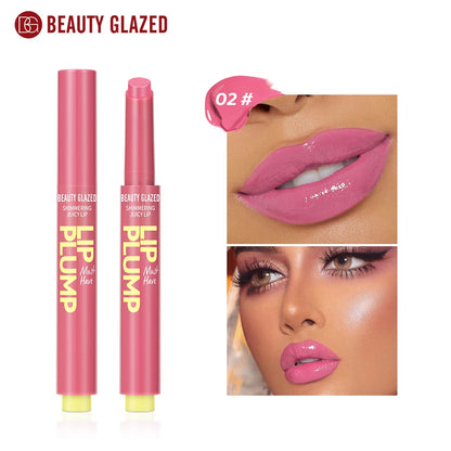 Beauty Glazed 12-Color Shimmering Juicy Lipstick Set – Moisturizing, Nourishing, Plumping Lip Makeup for Women – Perfect Gift for Girls